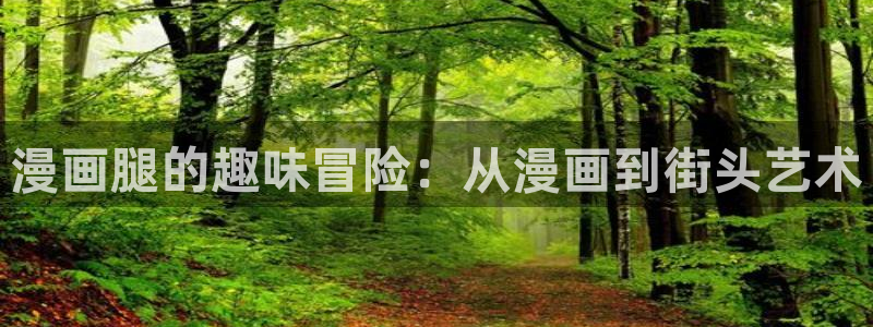 最新最全的bl漫画网站：漫画腿的趣味冒险：从漫画到街头艺术